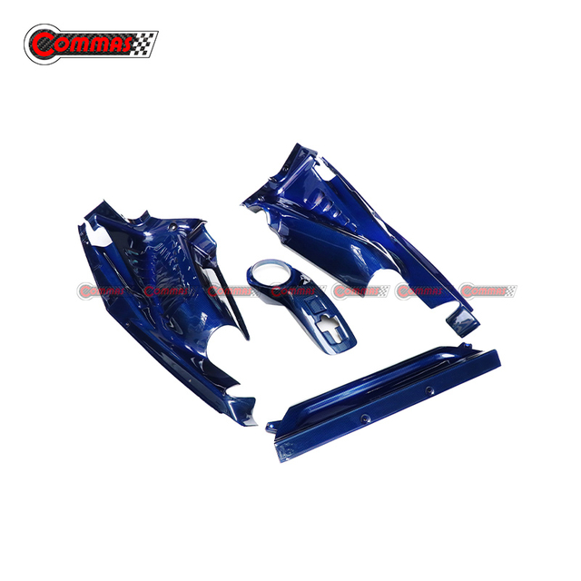 페라리 F8용 Mansory 스타일 탄소 섬유 엔진 베이 바디 키트 커버