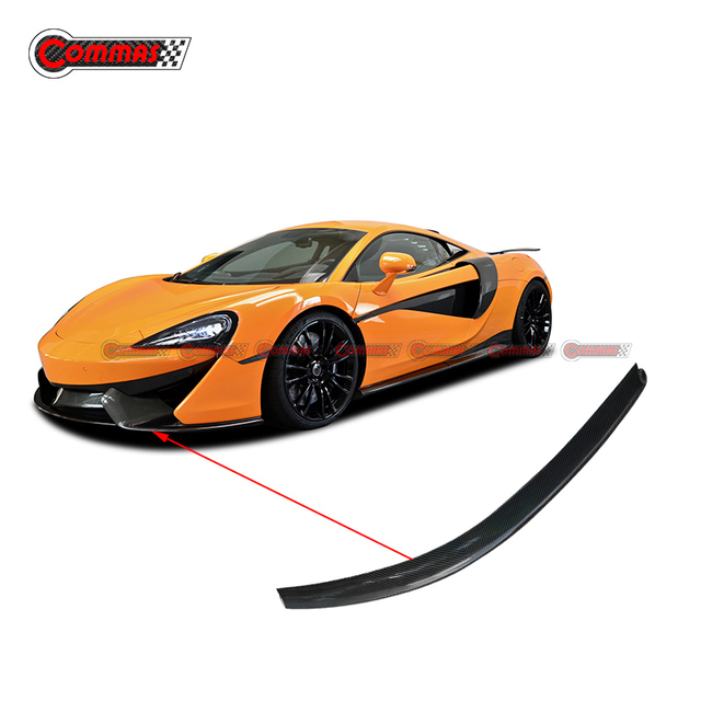 Mclaren 540C 570S용 Novitec 스타일 탄소 섬유 프론트 립 디퓨저