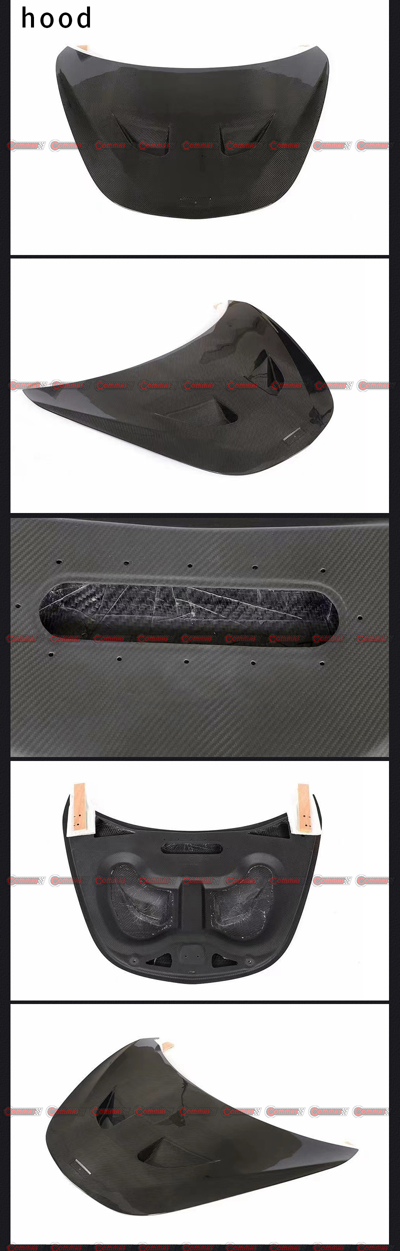 맥라렌 540c 570s 620r 엔진 후드