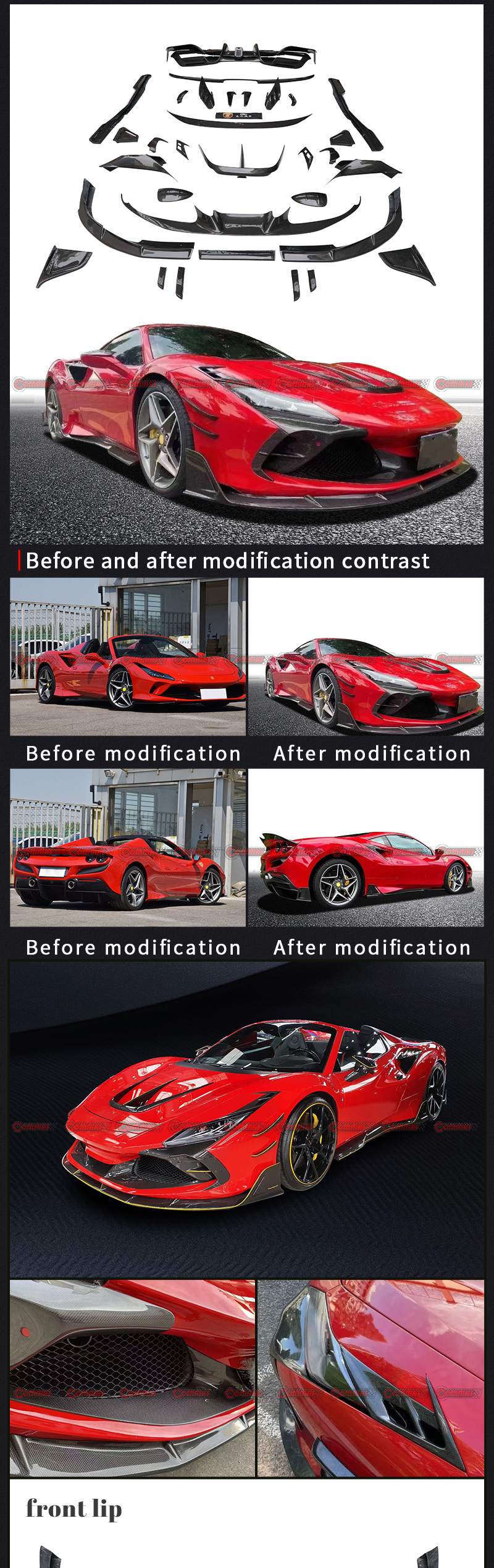 페라리 F8바디 키트