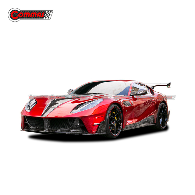 페라리 812용 Mansory 스타일 탄소 섬유 리어 스포일러