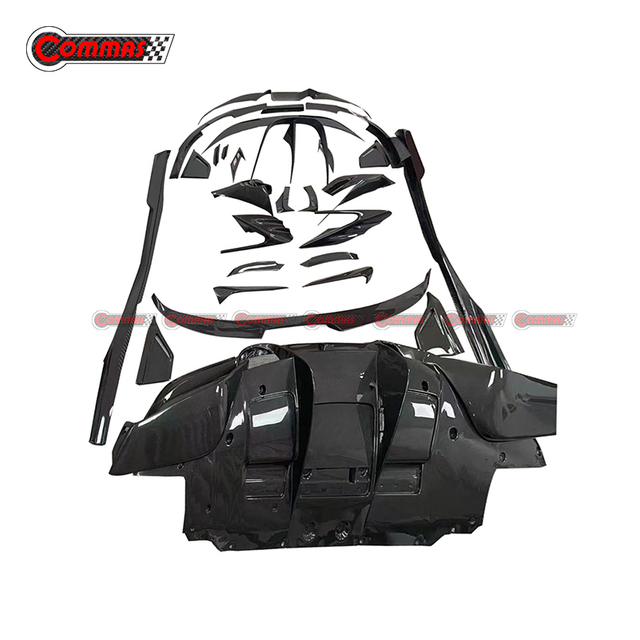 Ferrari F8용 Mansory 스타일 탄소 섬유 바디 키트