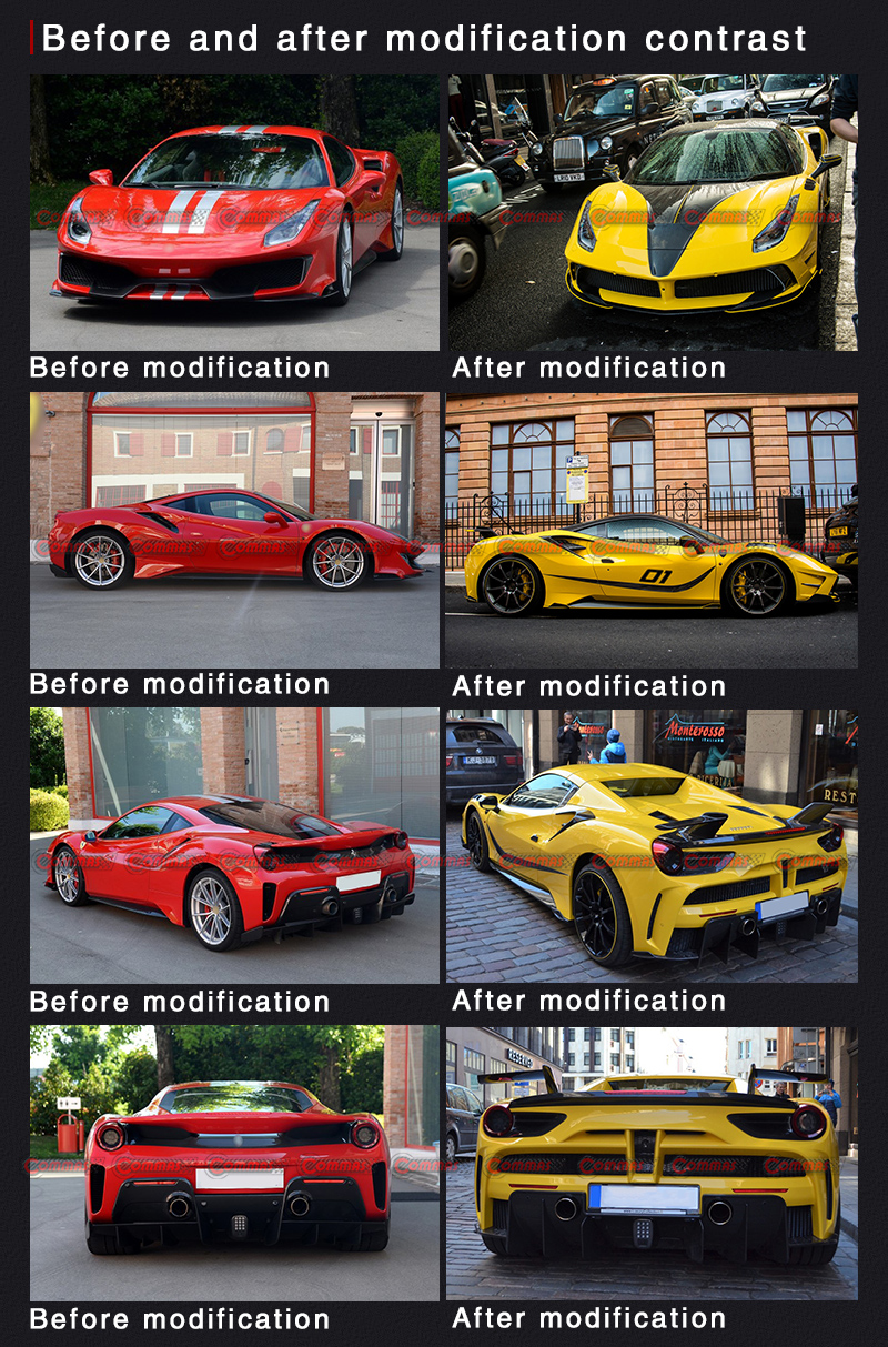 페라리 488 gtb 맨소리 바디킷