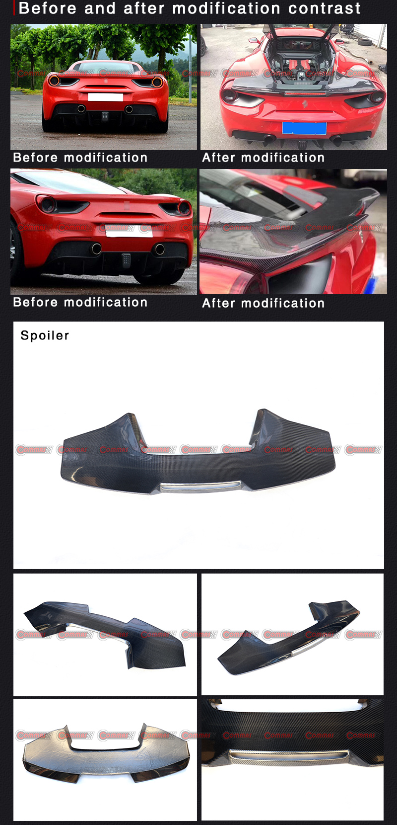 f488 미샤 리어 윙