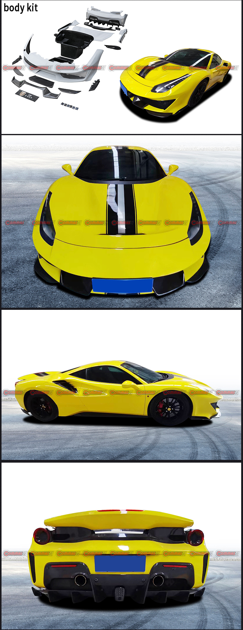 f488 피스타 바디 키트