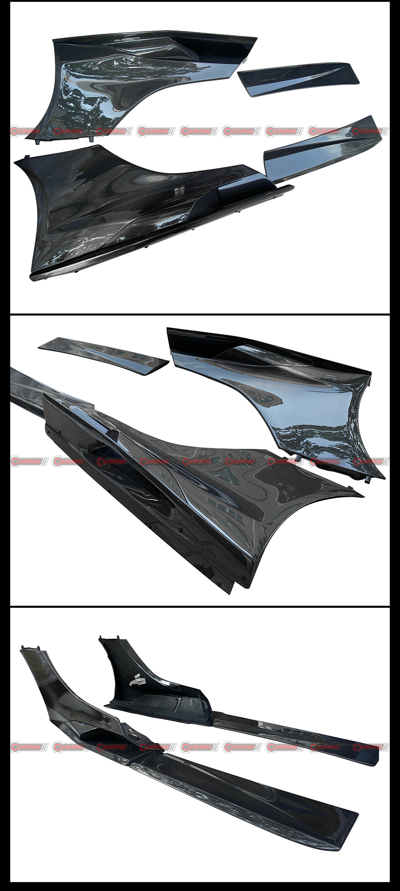 675lt 스타일 mclaren 650s 사이드 스커트