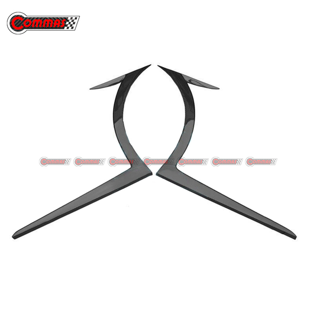 Lambroghini Gallardo LP550 LP560 LP570용 OEM 스타일 탄소 섬유 전면 펜더 트림