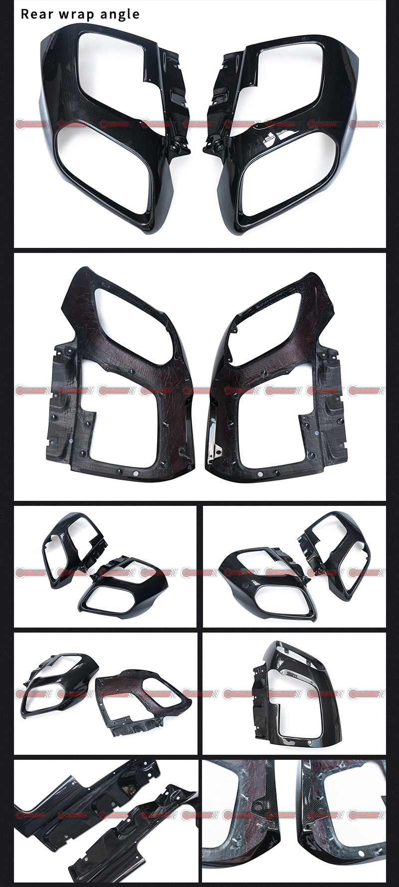 페라리 812의 후방 랩 각도