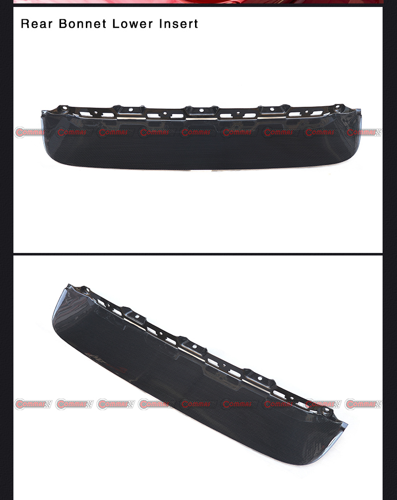 Ferrari 812 후면 보닛 하부 인서트