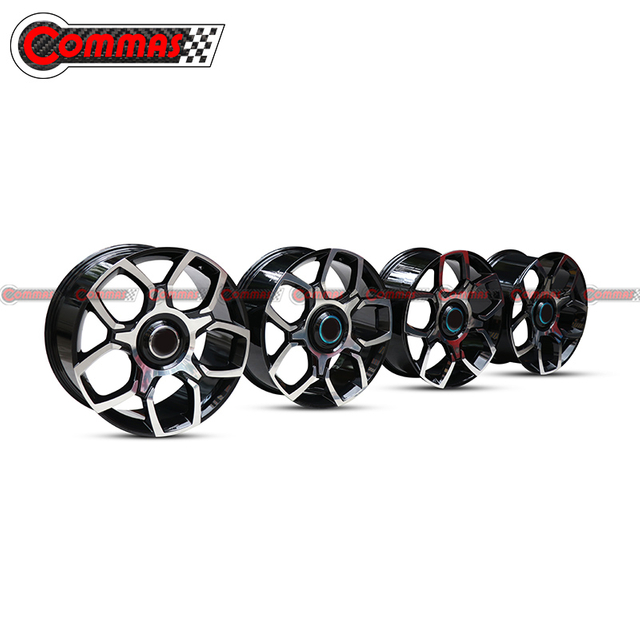 롤스로이스 컬리넌용 22-24인치 Mansory 합금 휠 림 허브