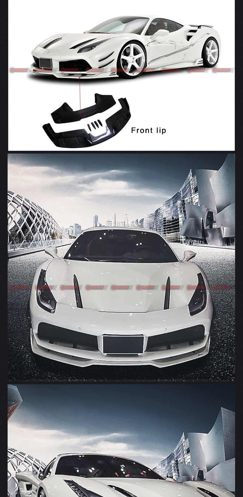 페라리 488 로웬 프론트 립