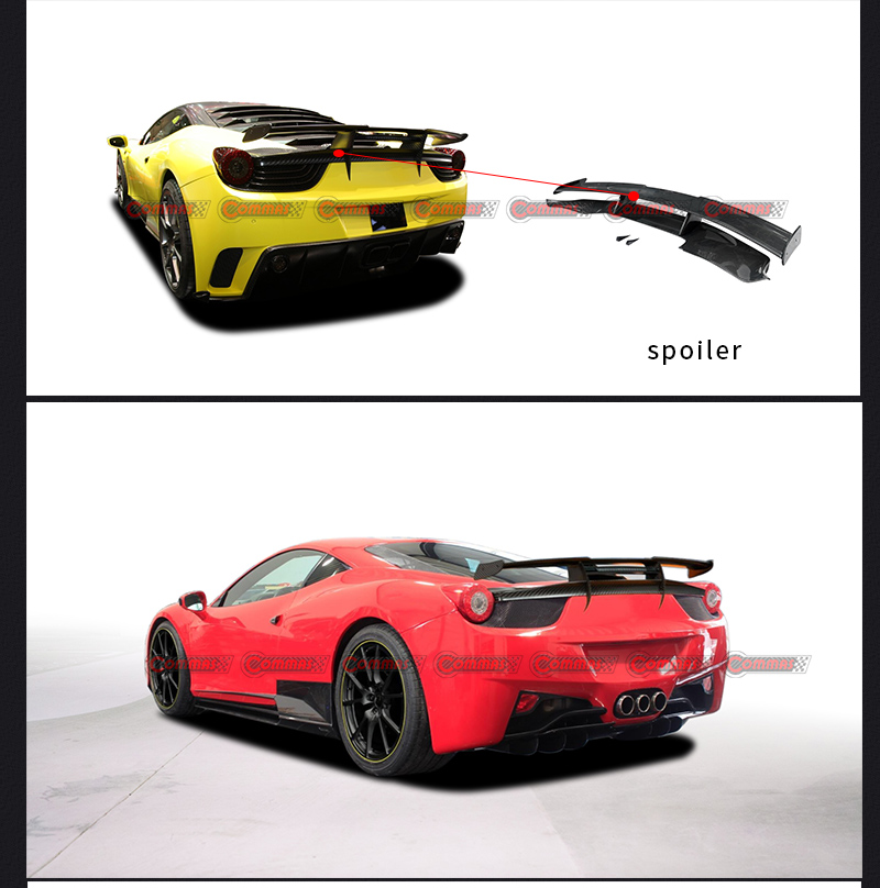 f458 맨소리 리어 윙