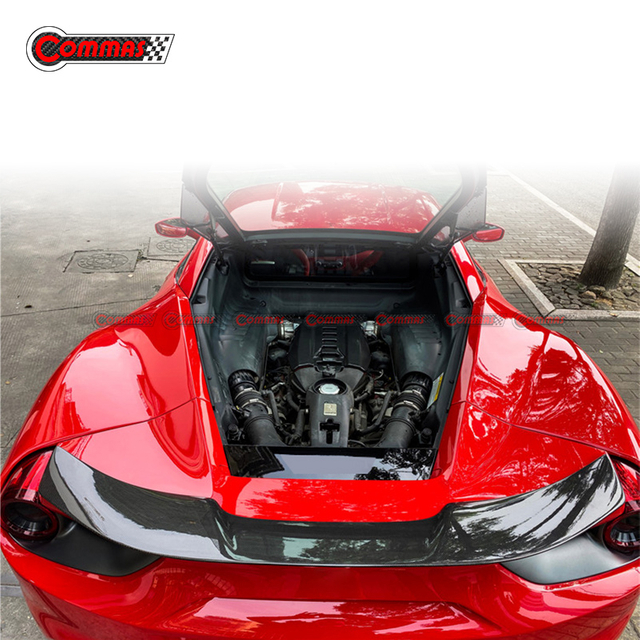 페라리 488용 Vorsteiner 스타일 탄소 섬유 리어 덕테일 스포일러