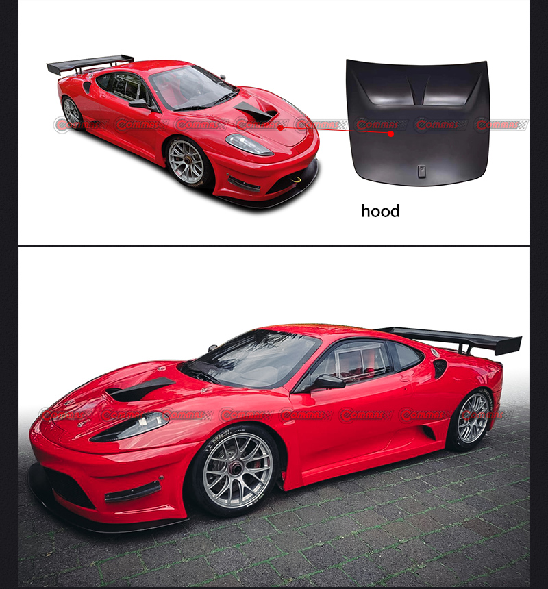 f430 GT3 엔진 커버