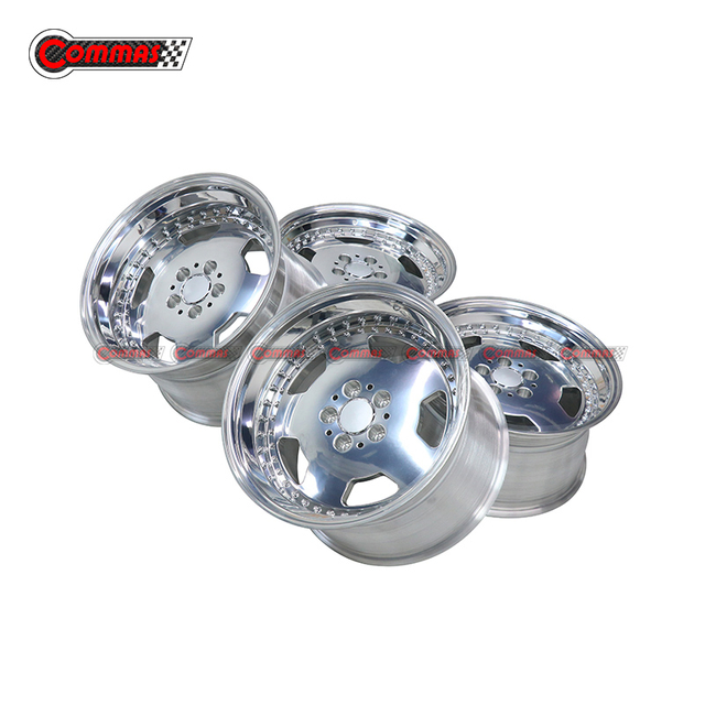 메르세데스 벤츠 S 클래스 W126용 AMG 스타일 자동차 합금 휠 허브 단조 림