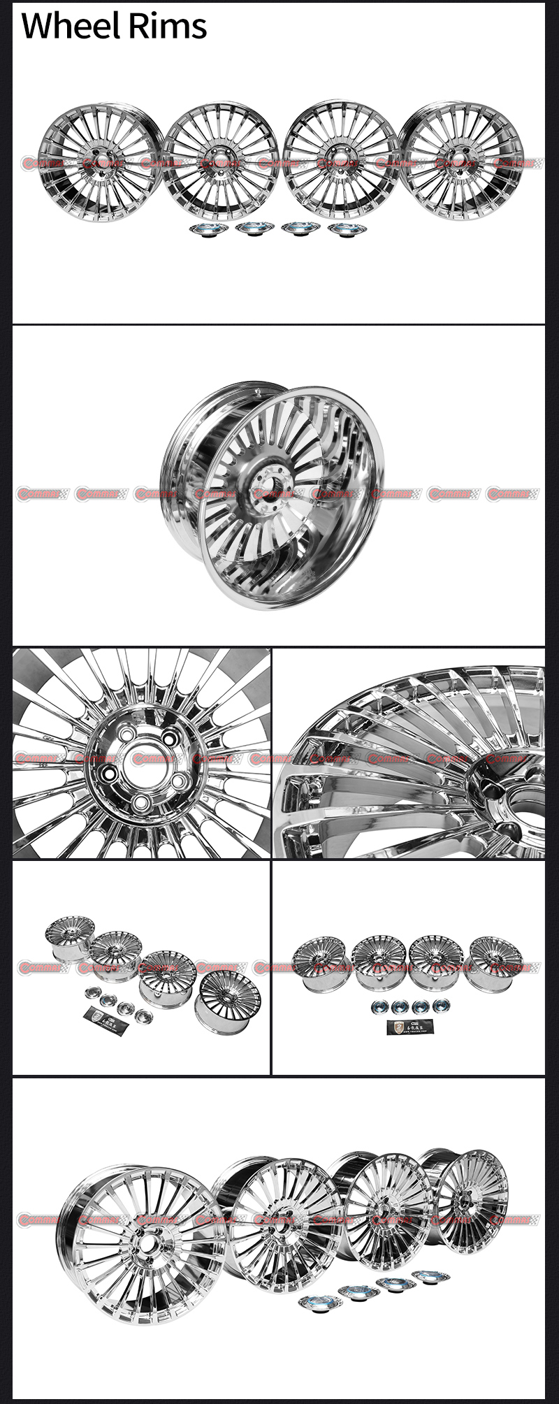 맨소리 롤스로이스 팬텀 휠 림