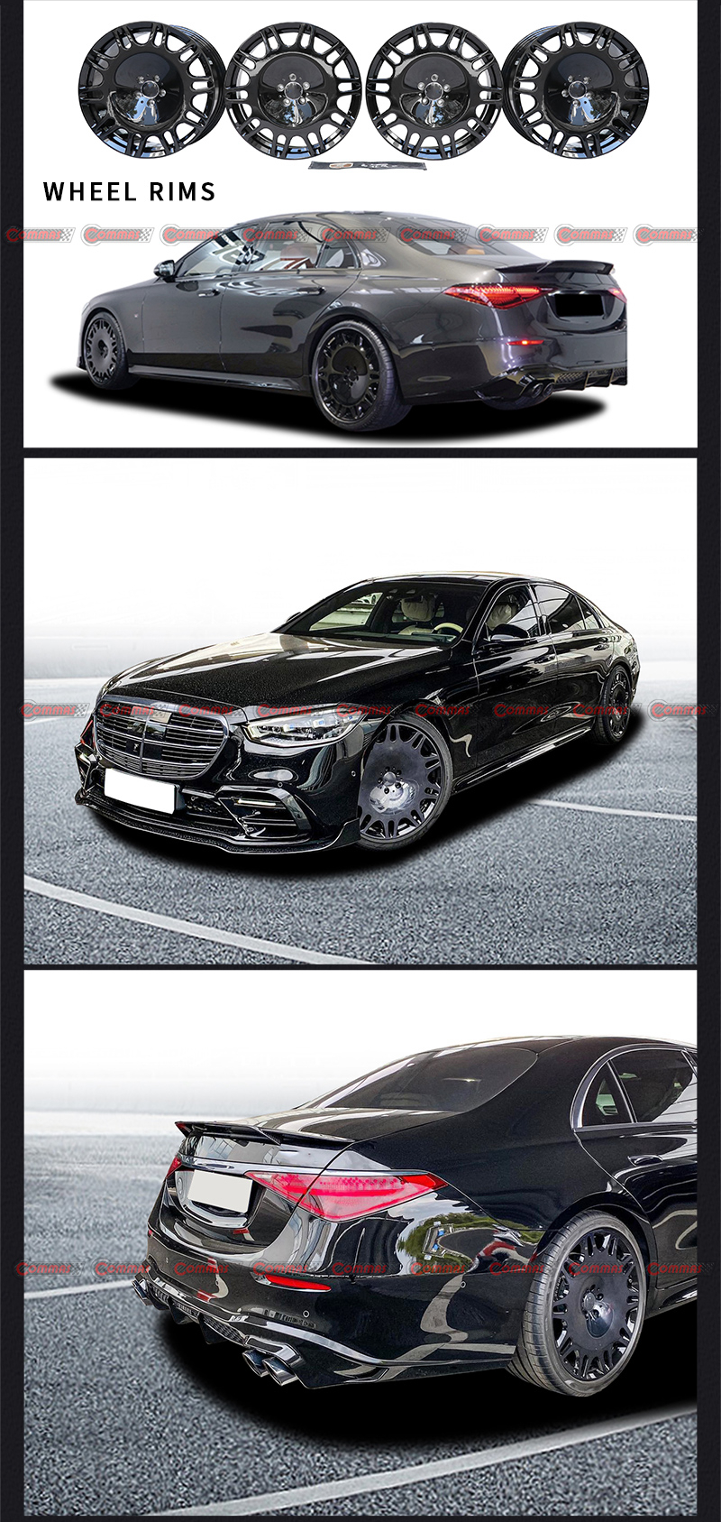 브라부스 메르세데스 벤츠 S 클래스 휠 림