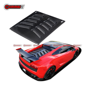 Lambroghini Gallardo LP540 LP550 LP560용 RZ 스타일 탄소 섬유 뒷 트렁크 커버