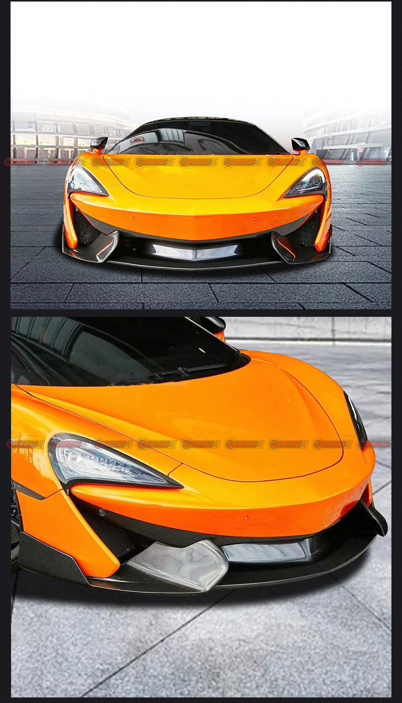 620r 스타일 mclaren 540c 570s 전면 스플리터