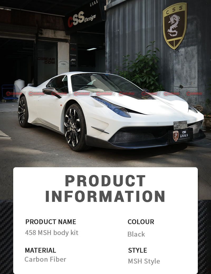 페라리 458 미샤 바디킷