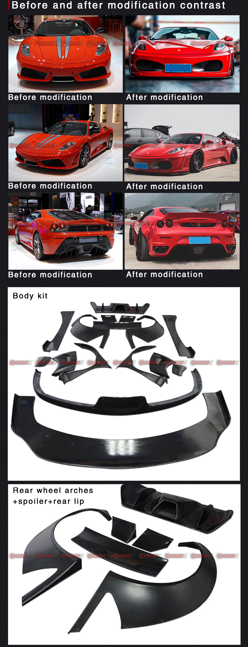 페라리 430 LB 스타일 워크