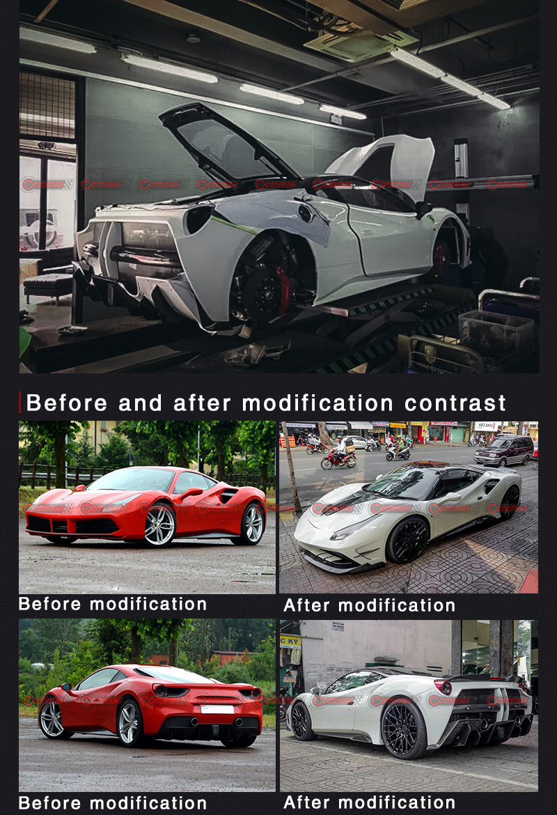 페라리 488 미샤 바디킷