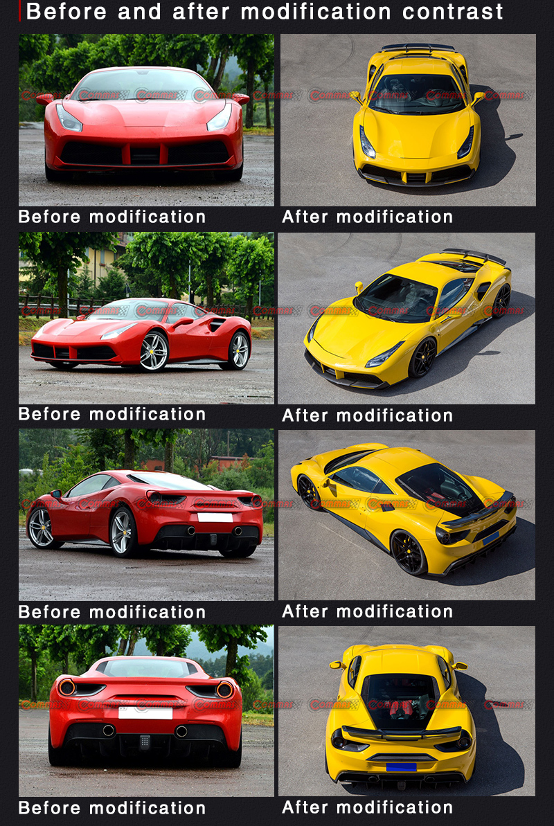 페라리 488 노비텍 바디킷