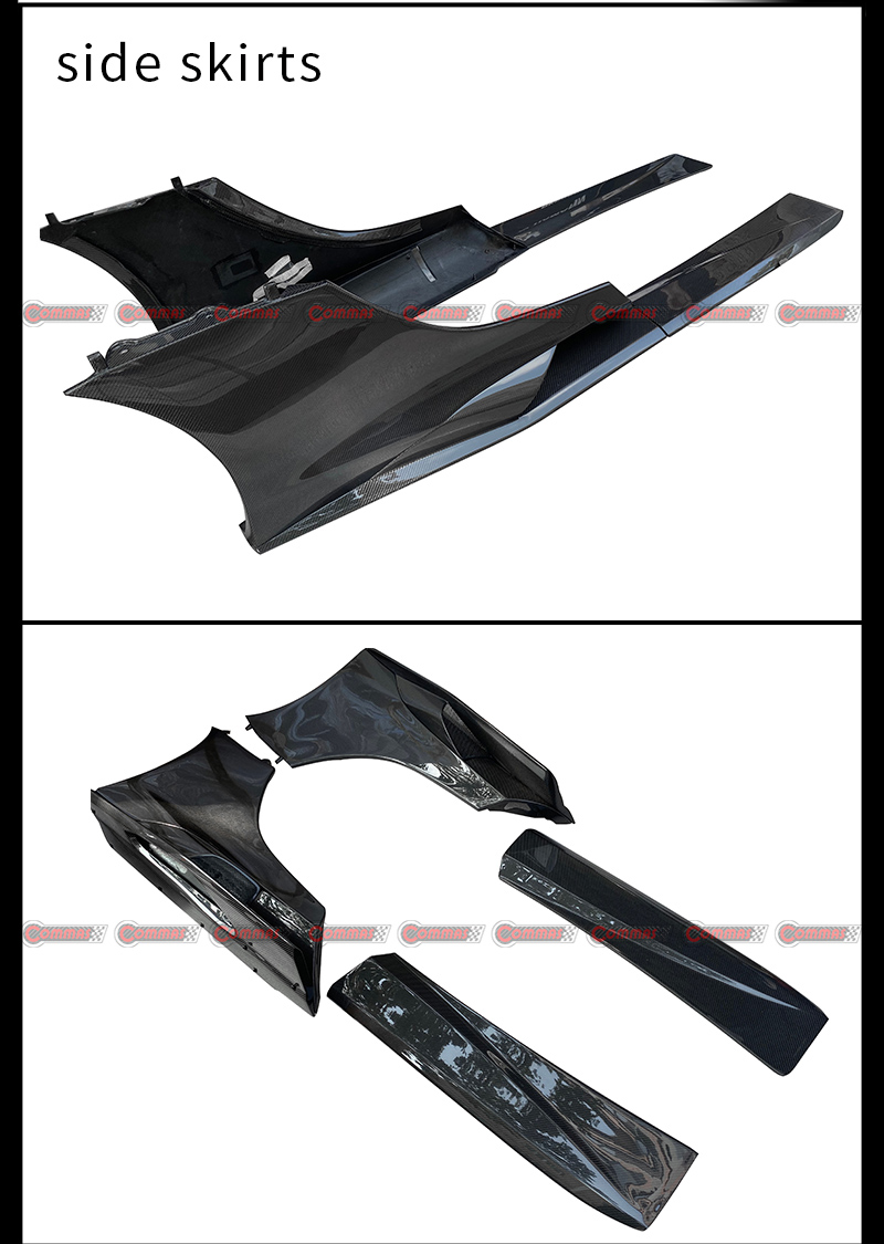 675lt 스타일 mclaren 650s 사이드 스커트