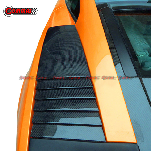 Lambroghini Gallardo LP550 LP560 LP570용 OEM 스타일 탄소 섬유 엔진 측면 통풍구