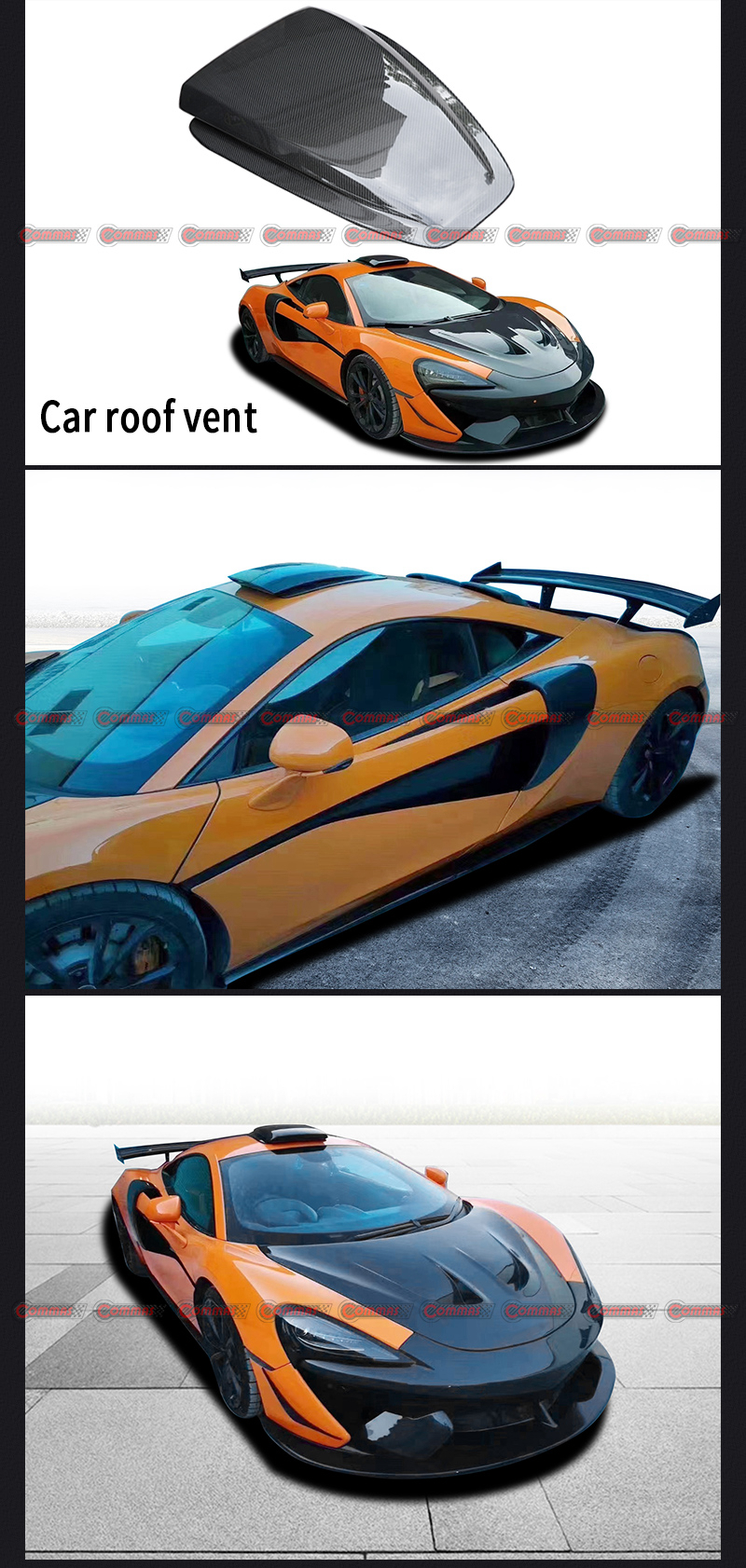 novitec mclaren 540S 루프 벤트