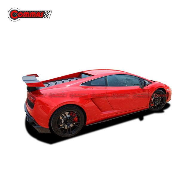 Lambroghini Gallardo LP540 LP550 LP560용 RZ 스타일 탄소 섬유 뒷 트렁크 커버