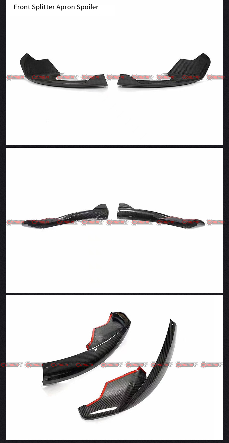 620r 스타일 mclaren 540c 570s 전면 스플리터