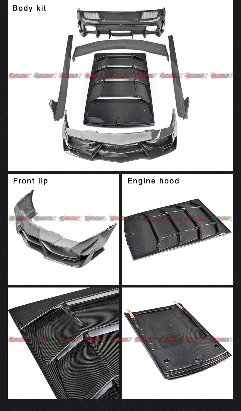 lp700 스타일 람브로기니 갈라도 ​​바디 키트