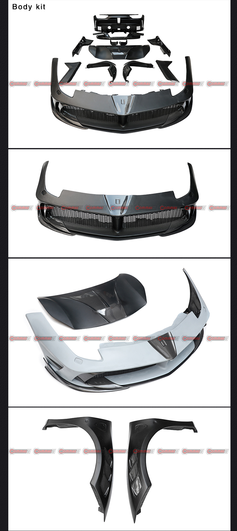 페라리 488 맨소리 바디 키트