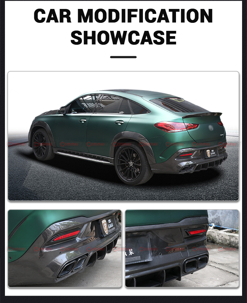 메르세데스 벤츠 GLE 용 탑카 리어 디퓨저