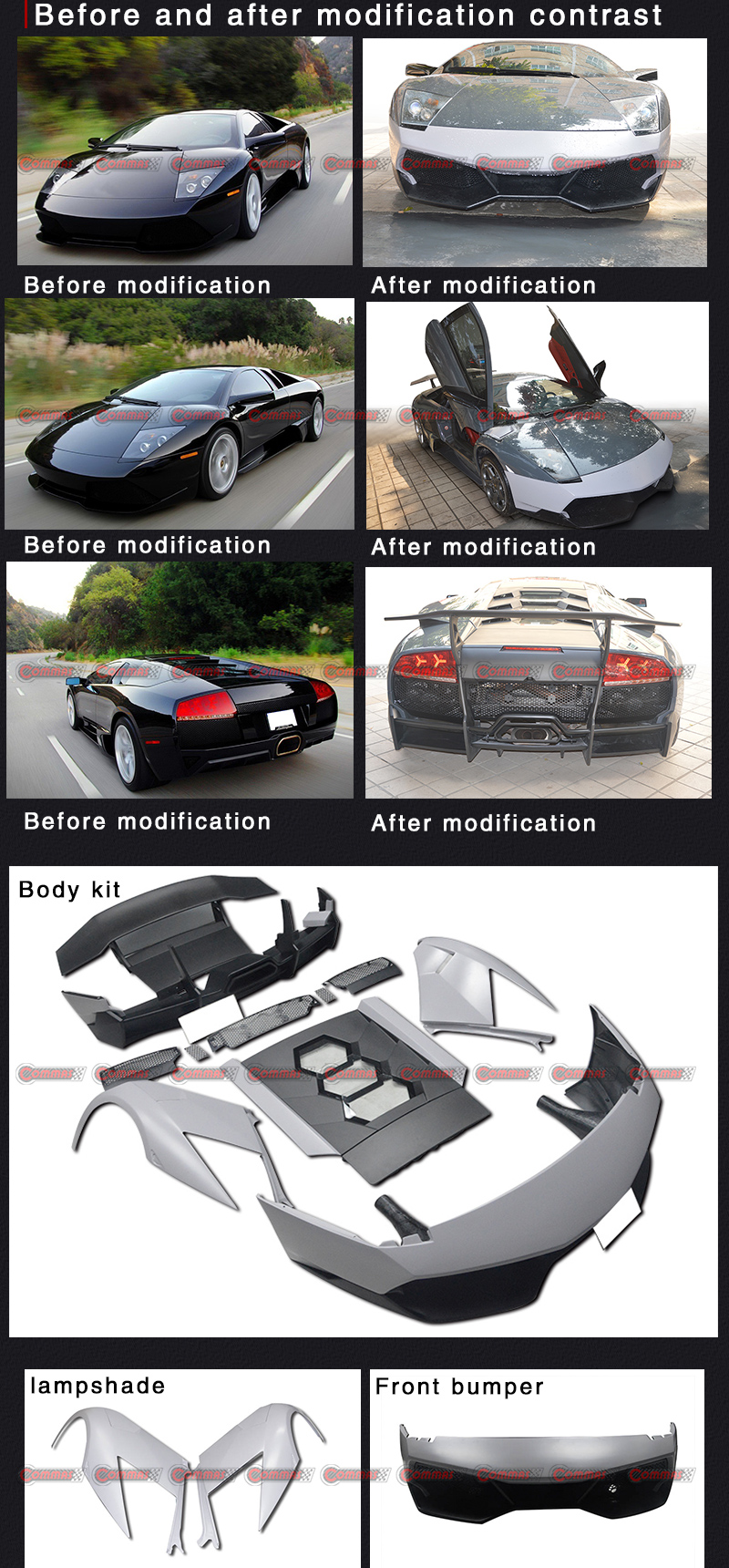 lp670 바디 키트로 업그레이드