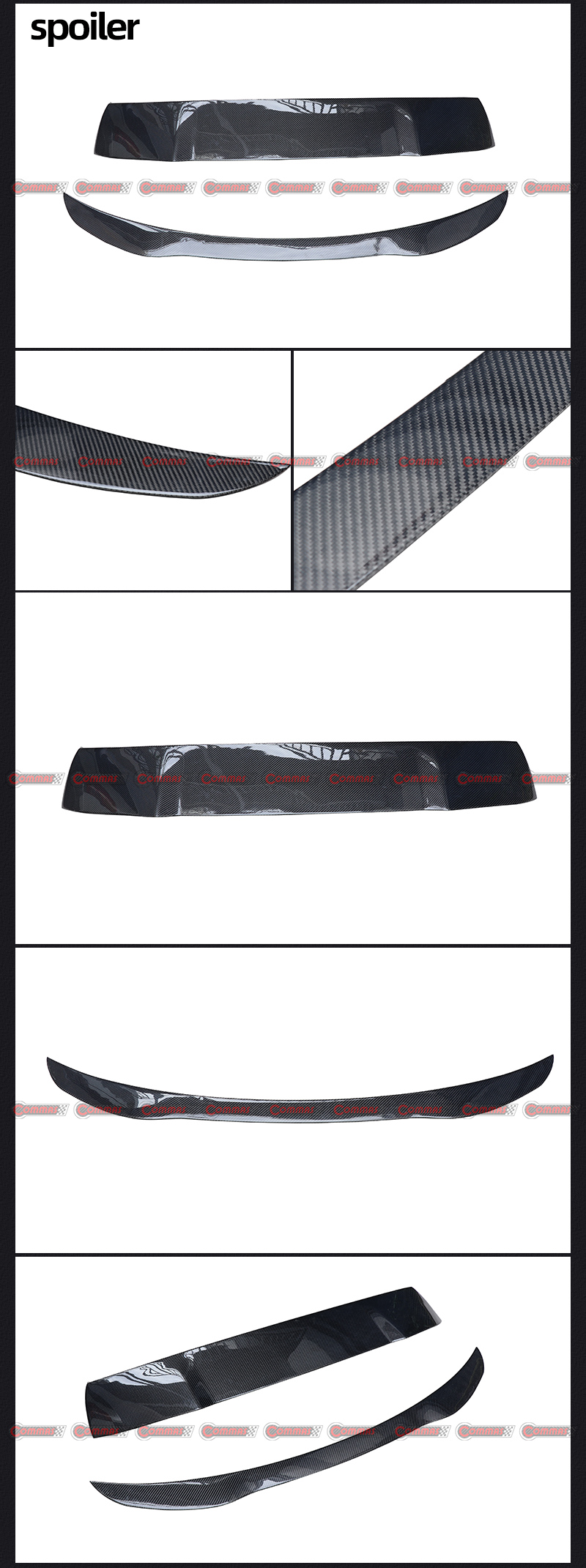 Mansory 리어 스포일러 메르세데스 벤츠 gle