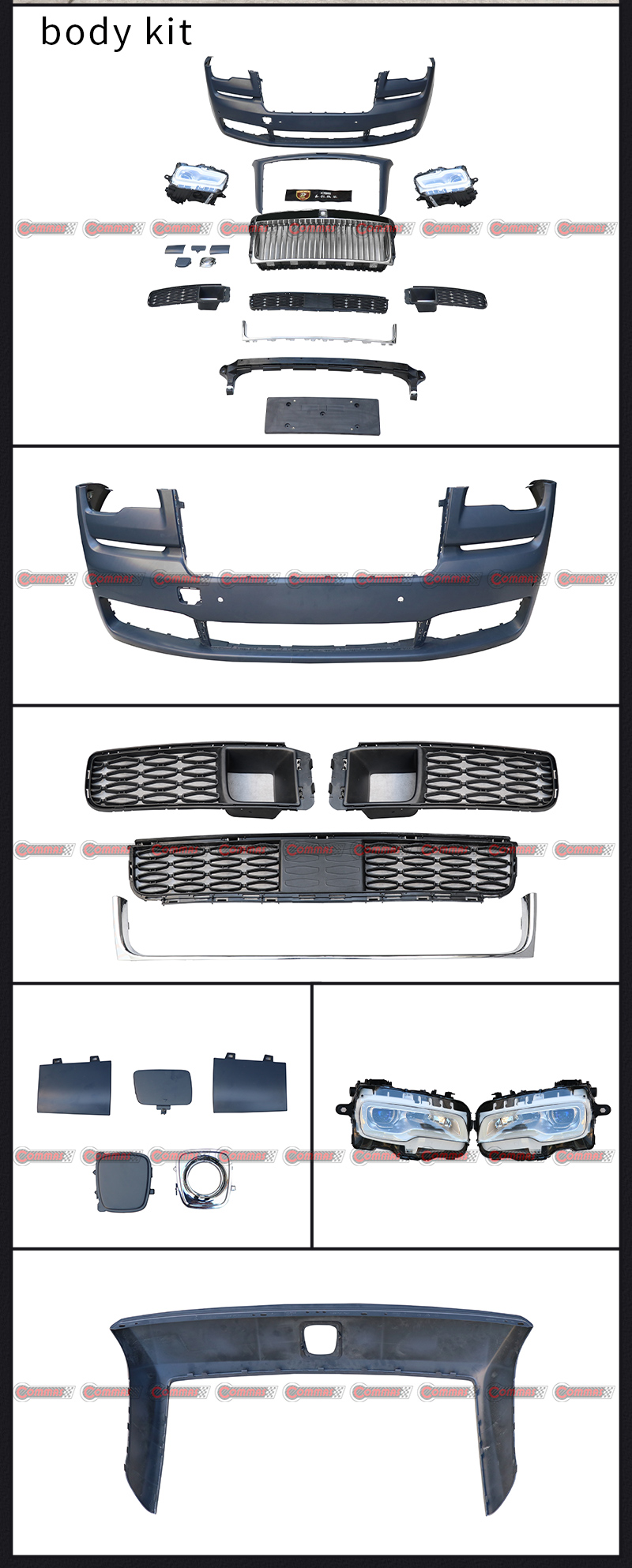 롤스로이스 고스트 구형에서 신형 바디킷으로
