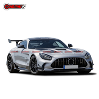 메르세데스 벤츠 AMG GT GTR용 블랙 시리즈 스타일 하프 탄소 섬유 바디 키트