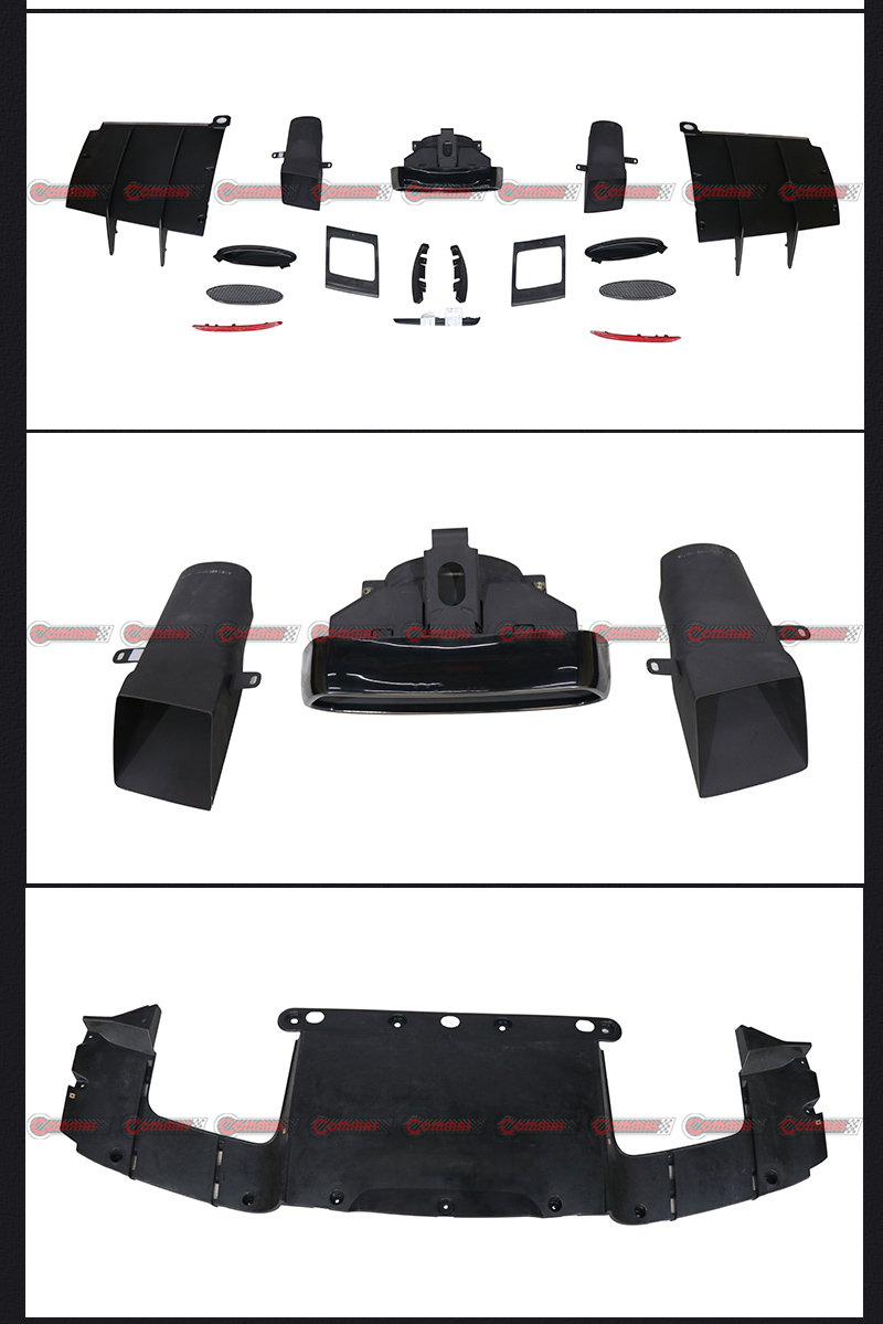 GTR 스타일 리어 범퍼 메르세데스 벤츠 AMG GT