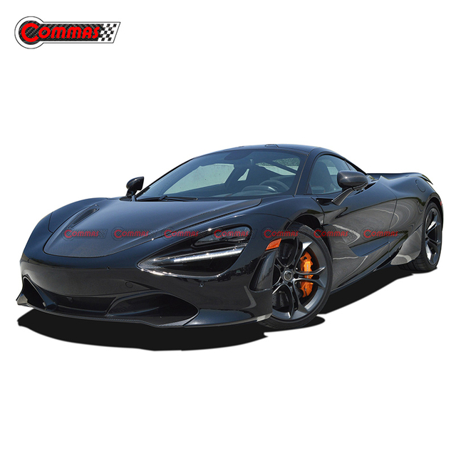 Mclaren 720S용 OEM 스타일 건식 탄소 섬유 전면 엔진 커버