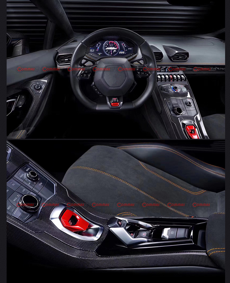 Lamborghini Huracan LP610 탄소 섬유 인테리어