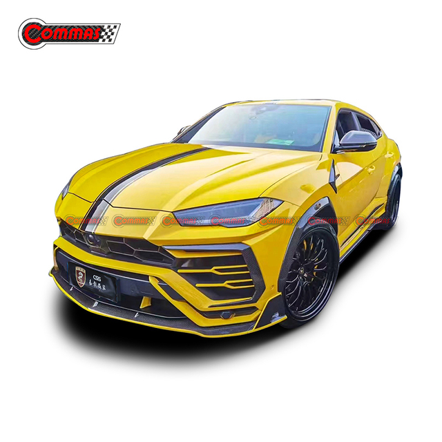 Lamborghini Urus 프론트 립 사이드 스커트 리어 디퓨저용 Mansory 카본 바디킷 