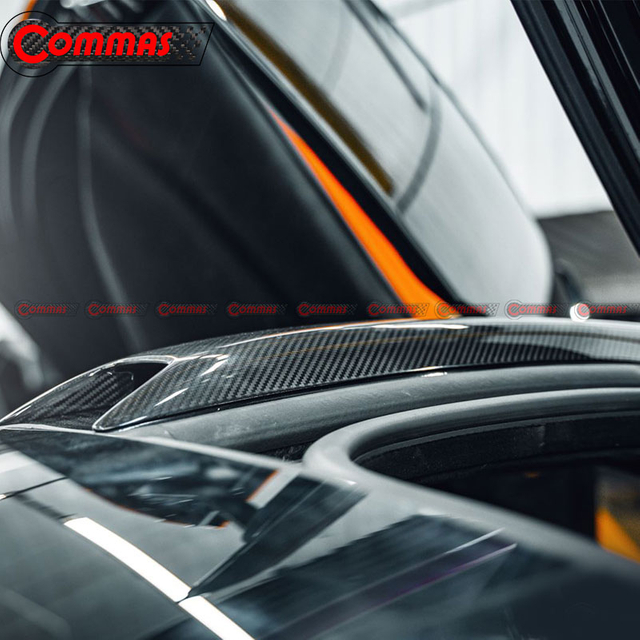 Mclaren 720S 쿠페용 Novitec 스타일 탄소 섬유 자동차 지붕 에어 스쿠프