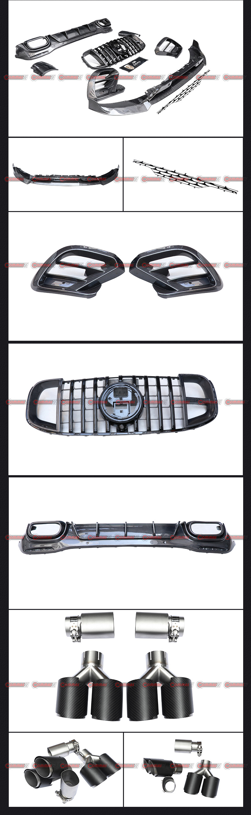 브라부스 800 바디 키트 메르세데스 벤츠 GLE