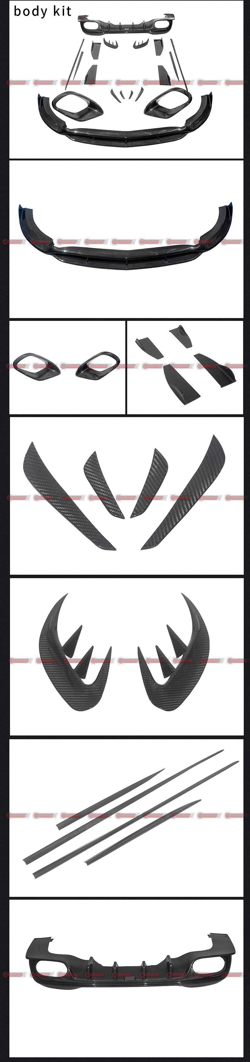 메르세데스 벤츠 cla 바디 키트