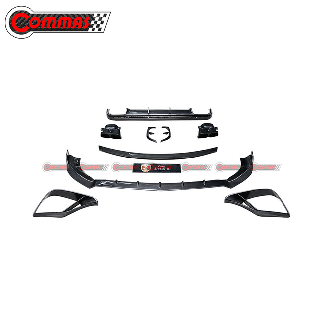 메르세데스 벤츠 S 클래스 C217용 Brabus 스타일 탄소 섬유 바디 키트