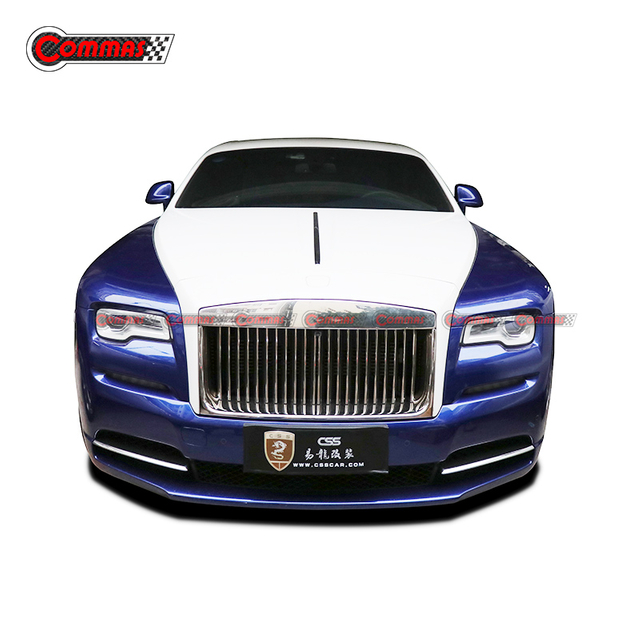 Rolls Royce Wraith Gen1-3용 LED 헤드라이트 전면 범퍼 어셈블리 Bodykit의 스타일 변경