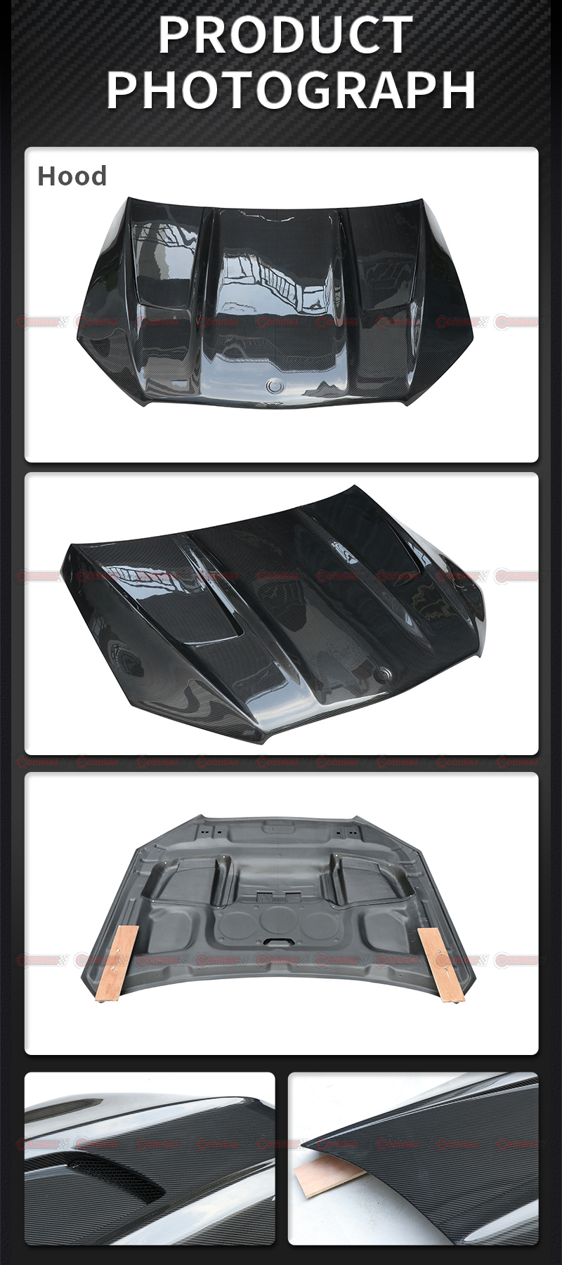 탑카 스타일 엔진 커버 메르세데스 벤츠 GLE