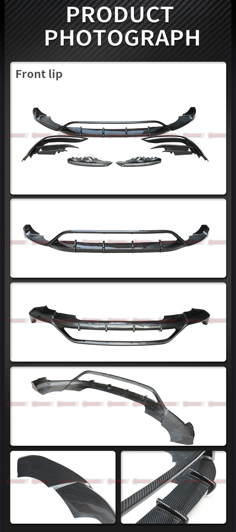 탑카 스타일 앞 범퍼 메르세데스 벤츠 글